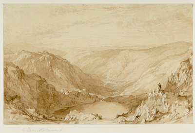 A Tarn, Westmorland by Thomas Allom